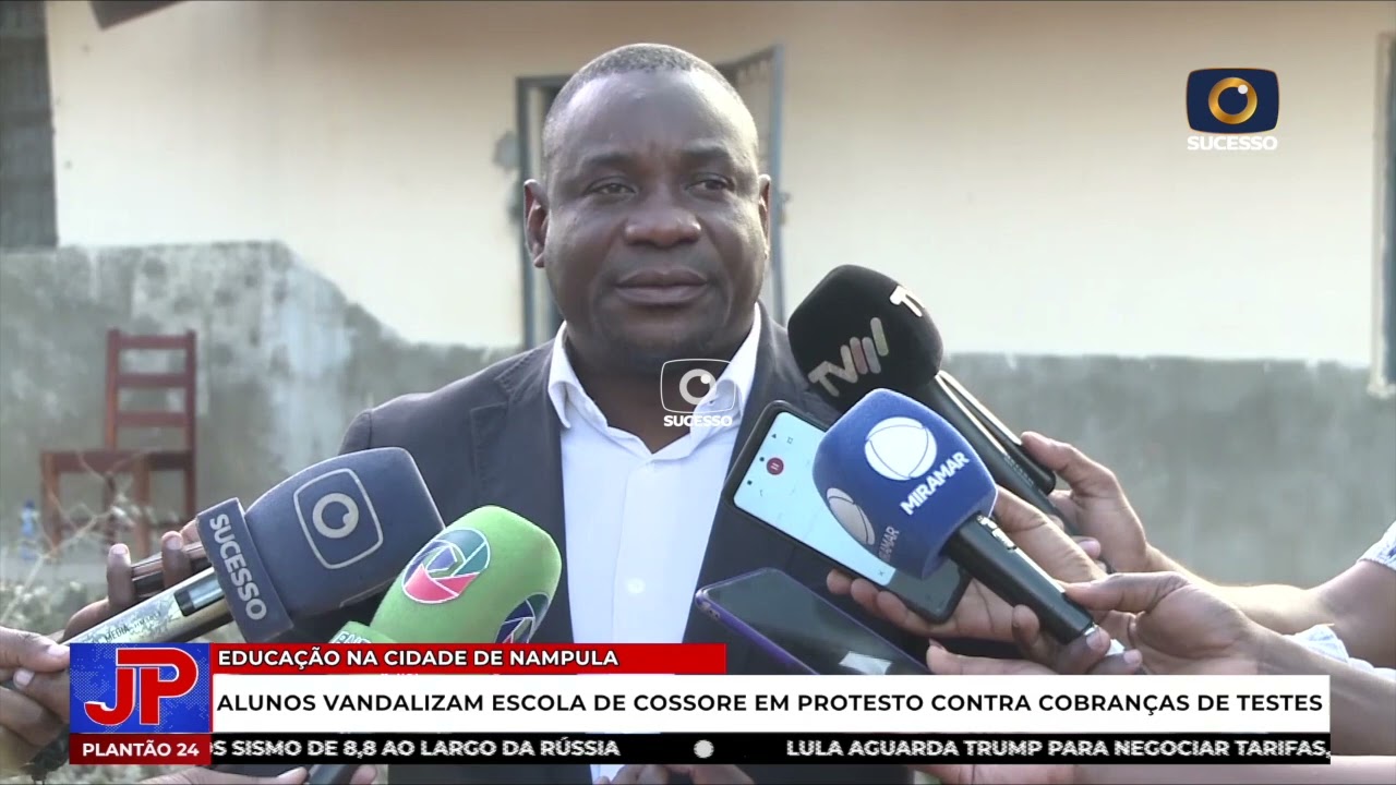 ALUNOS VÂNDALOS? ALUNOS VANDALIZAM ESCOLA APÓS COBRANÇA DE 70 METICAIS PARA TESTE PROVINCIAL