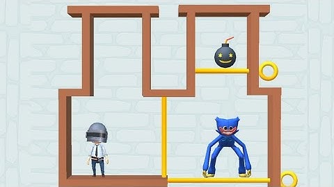 squid pin 3d huggy 😲 chapter 2 mobile gameplay level 52 - 56