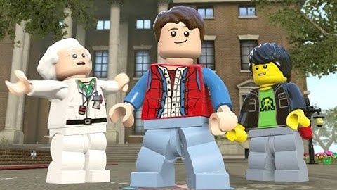 LEGO Dimensions - Back to the Future Adventure World 100% Guide (All Collectibles)