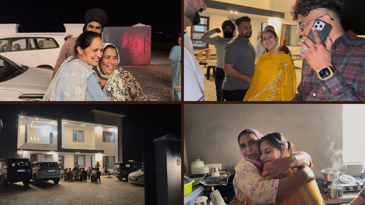 ਨਵੀਂ ਵਿਆਹੀ ਜੋੜਿਆ ਨੂੰ ਰੋਟੀ ਸਾਡੇ ਘਰੇ || navi viahi joodiya nu aj sade ghre roti 🫓 