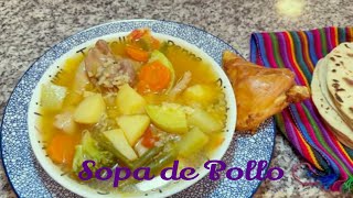 Sopa de Pollo Casera: la receta definitiva para conquistar tu paladar 🍗