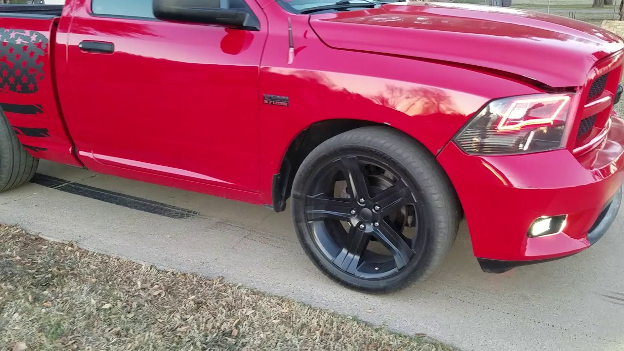 2012 dodge ram 1500 magnaflow exhaust long tube headers (walkthrough