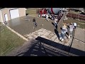 Concrete slab timelapse