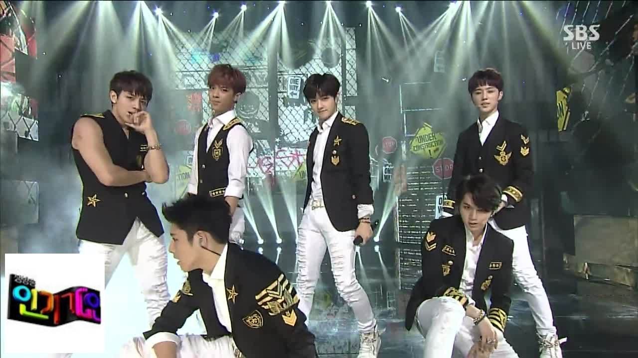 [C-Clown] Встреча со мной @ популярная песня Inkigayo 140817