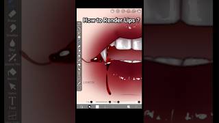 LIP Render ❤️ #art#render#digitalart#ibispaintx#drawing#tutorial#trending#trend#viral#fypシ