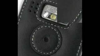 PDair Leather Case for Eten Glofiish M810 - Flip Type Black