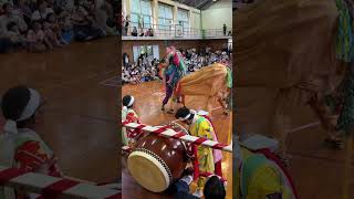 西之表市で「古田獅子舞」奉納　#獅子舞 #種子島