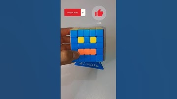 HOW TO MAKE SMILE FACE ON 5X5 RUBIK