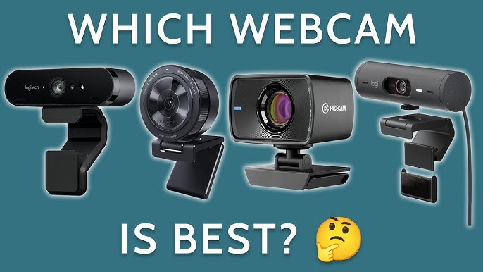 Logitech webcam comparison 2024 ( BRIO 100 / 300 / 500 / 4K ) 
