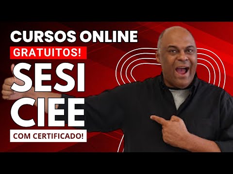 Cursos gratuitos e online - SESI e CIEE