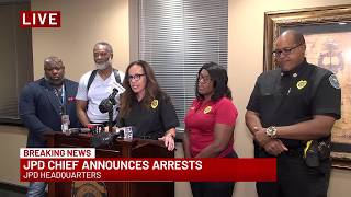 Two arrested in connection with triple homicide, JPD chief says