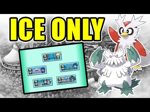 Can The Frontier Be Beaten With Only ICE Type Pokemon?