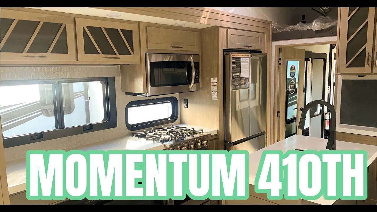 Momentum 410TH Toy Hauler With 13ft 6 In Garage YouTube momentum-410th-toy-hauler-with-13ft-6-in-garage-youtube