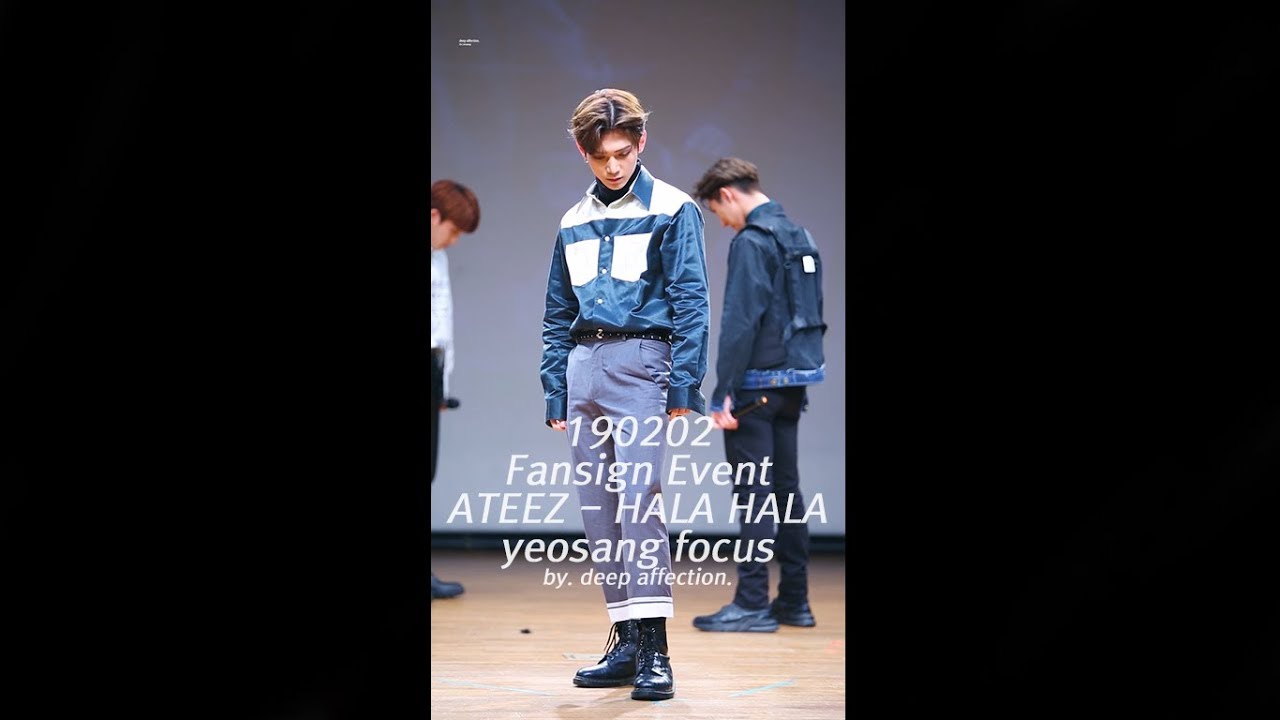 190202 인천 팬싸인회 HALA HALA - ATEEZ 여상 focus