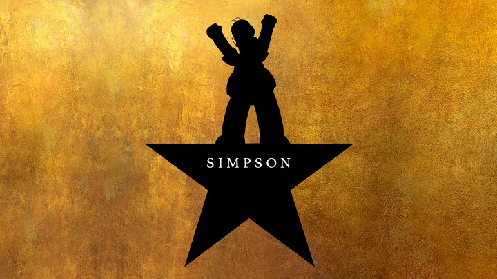 Alexander Hamilton but its Homer Simpson