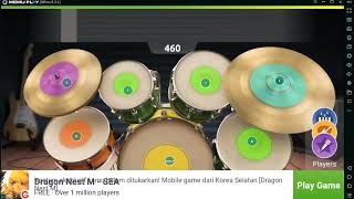 How to Play WeDrum  Drum Set Music Games & Drums Kit Simulator on Pc Keyboard with Memu Android screenshot 2
