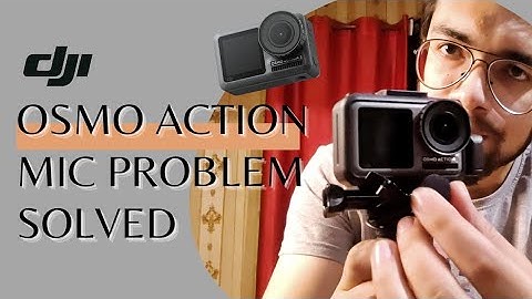 DJI OSMO ACTION Camera 📷 IN 2021. MIC PROBLEM SOLVED