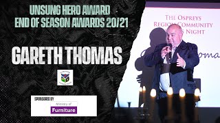 End of Season Awards - Unsung Hero Award - 20/21