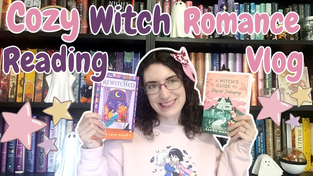 Reading Vlog: Cozy Witch Romance Books