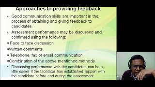 Session 12: Organise & Conduct Competency Based Assessment