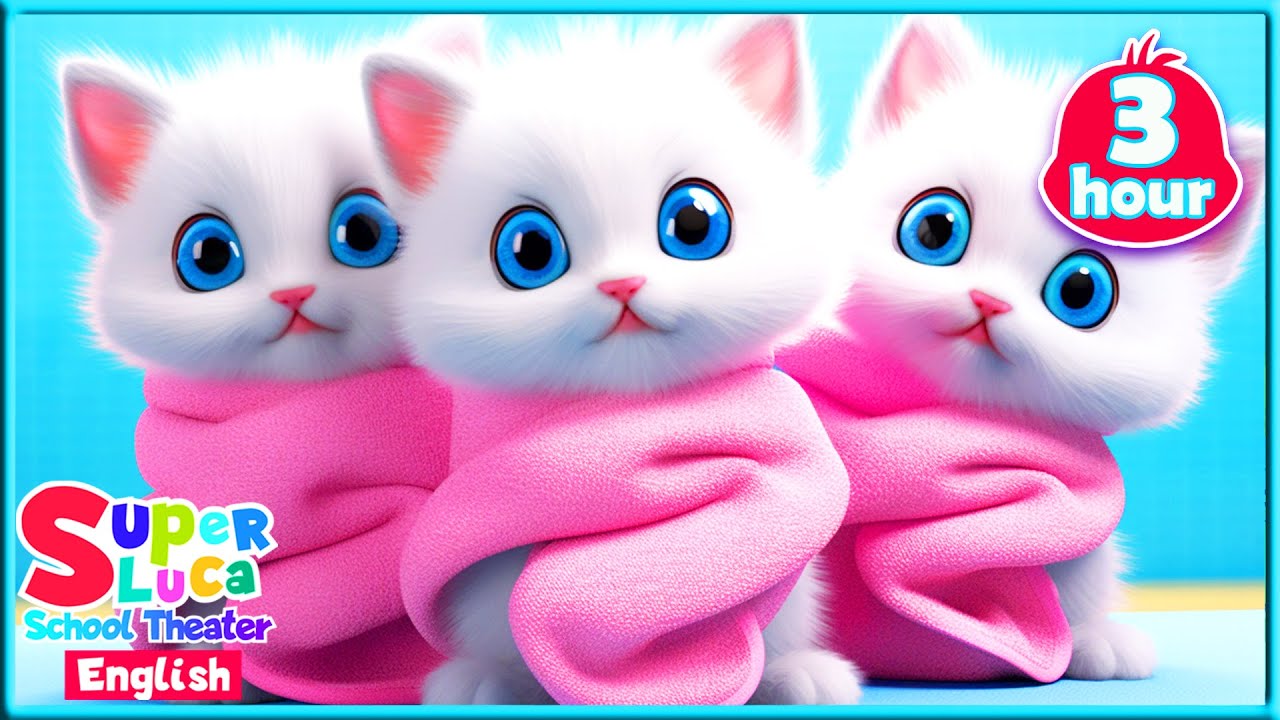 Kitten Wants Going to the Bathroom Baby Kitten Family Baby songs