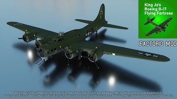 Factorio Mod | 𝐁-𝟏𝟕 𝐅𝐥𝐲𝐢𝐧𝐠 𝐅𝐨𝐫𝐭𝐫𝐞𝐬𝐬 and 𝐉𝐮 𝟖𝟕 𝐒𝐭𝐮𝐤𝐚