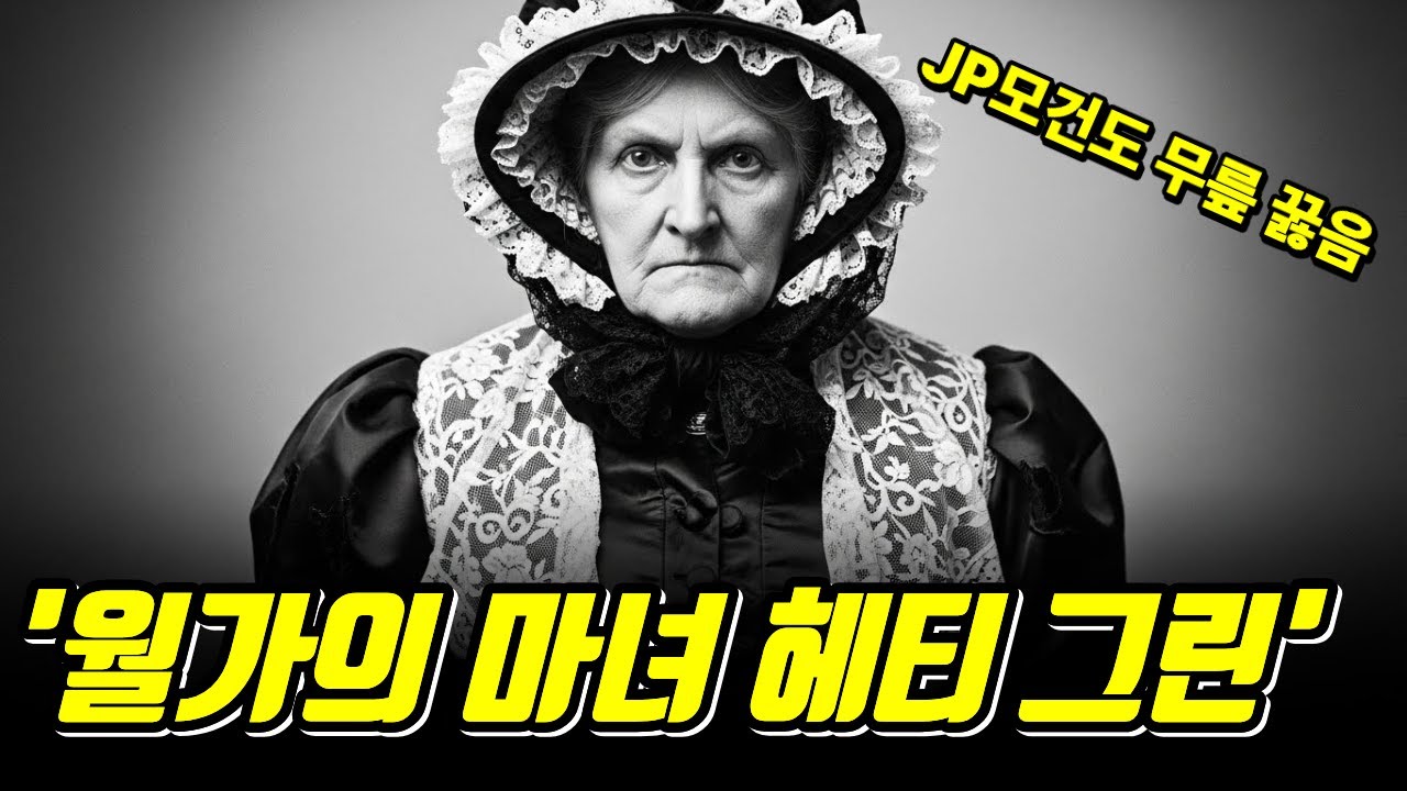 모두가 빚낼 때, 혼자 현금만 모은 여자JP모건을 무릎 꿇린 진짜 승자