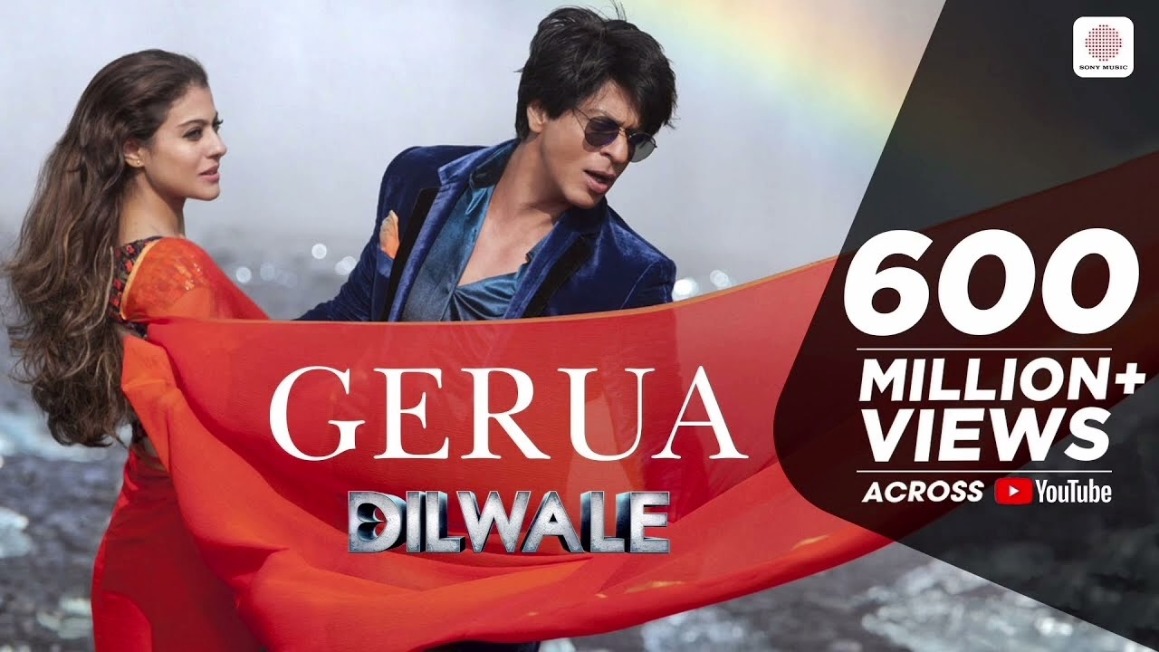Gerua ❤️ | Dilwale | Shah Rukh Khan & Kajol | Iconic Romantic Song