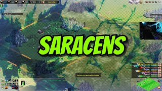 SARACENS - random civ/team game - boom into rush