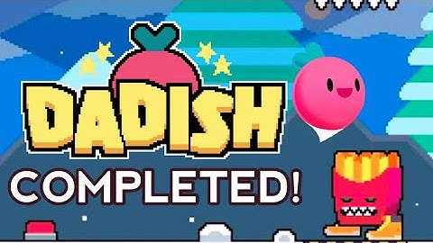 Dadish Completed! World 1 - 4, Level 1- 40 Walkthrough (Android/iOS)