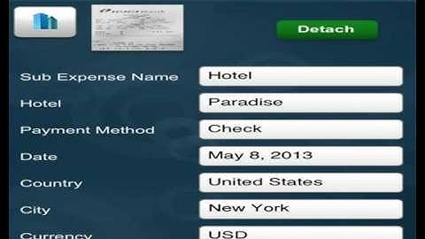 Create and manage expense reports on your mobile device - SutiExpense