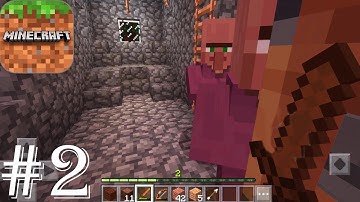 Minecraft: Pocket Edition - Gameplay Walkthrough Part 2 - Survival (iOS, Android)