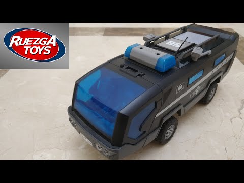 Playmobil 5564 camión policía SWAT alemana operaciones especiales #SEK #swat