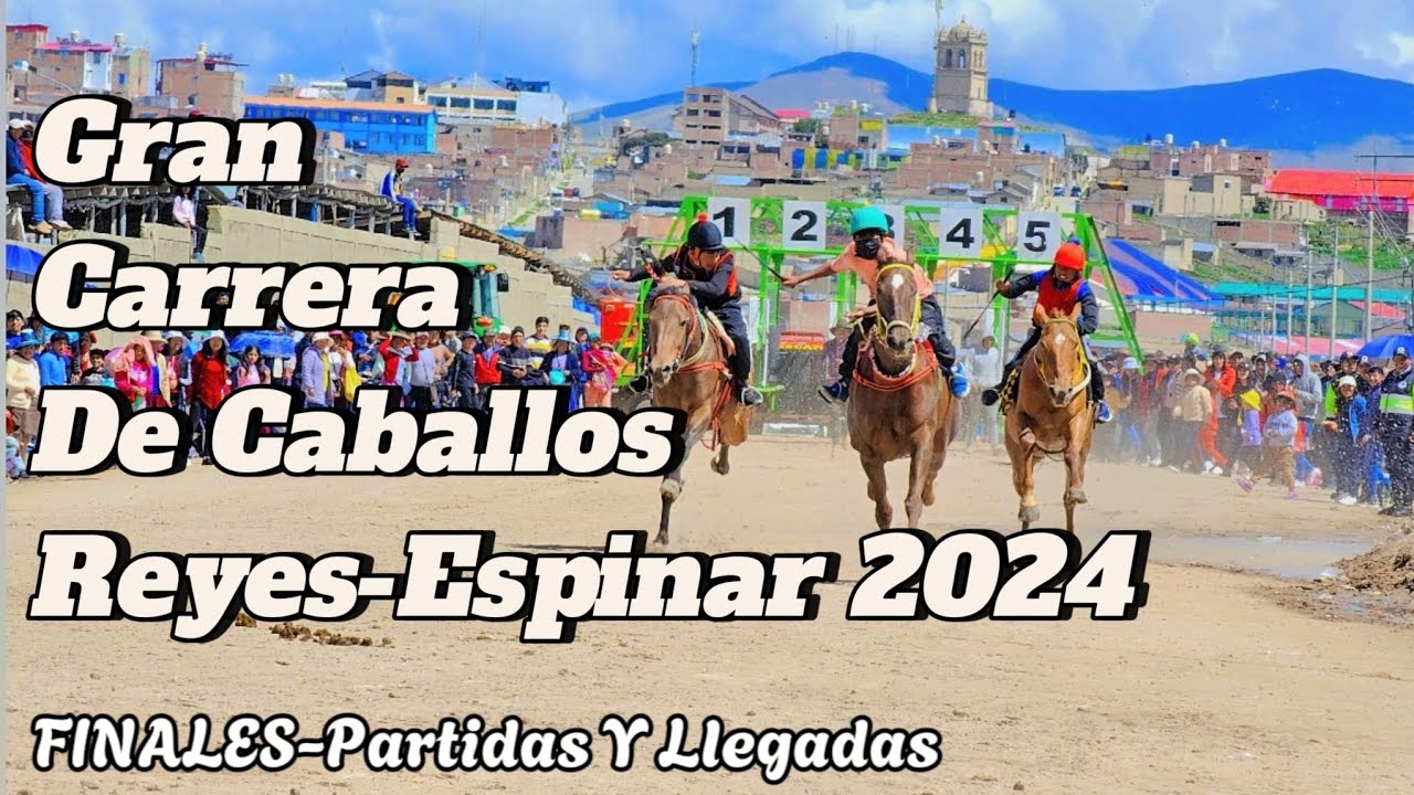 Carrera De Caballos Expo Reyes Espinar 2024|FINALES-Partidas Y Llegadas|