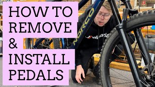 How to Remove & Install Bike Pedals | Easy Step-by-Step Tutorial for All Bikes