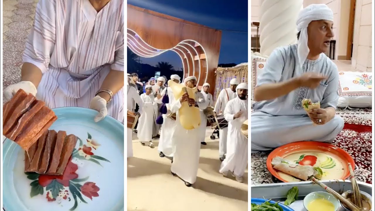 طبخة المالح الشعبية .. و فرق شعبية من عمان في المهرجان البحري .. وخبز البريزة .. الشيف خالد حرية