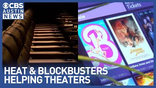 Local theater 'crushing' business amid summer heat and blockbuster hits