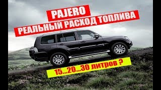 Mitsubishi Pajero Wagon расход топлива в городе и на трассе. Митсубиси Паджеро бензин.