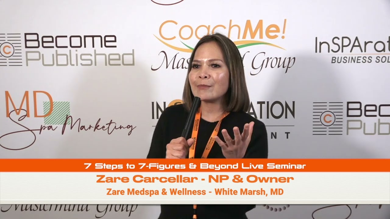 7 Steps to 7-Figures & Beyond Raving Fans - Zare Carcellar, NP & Owner