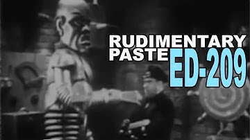 Rudimentary Paste   Ed-209 OFFICIAL VIDEO