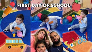 Baby Aaron&#39;s FIRST DAY of SCHOOL! (ONLY 10 MONTHS OLD)