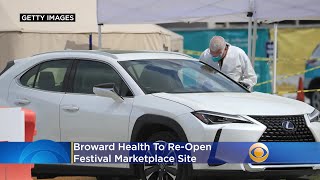Broward Health To Re-Open Festival Marketplace Site