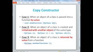 Summary of all 3 scenarios of Copy Constructor usage, Return Value Optimization (RVO)