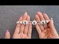 串珠手链DIY手工制作 珍珠手链珍珠水晶编织手链DIY