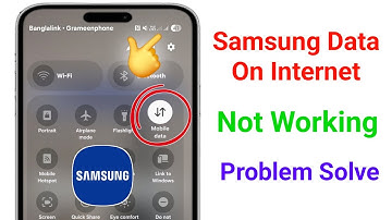 Samsung Mobile Data Not Working Problem (2025) | Mobile Data on But Internet Not Showing on Samsung