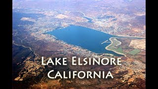 Lake Elsinore, Riverside County, Southern  California, United States, San Jacinto Peak,