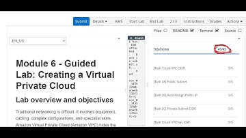 AWS Module 6 Guided lab (45/45) | Creating a Virtual Private Cloud | AWS SAA | ALX