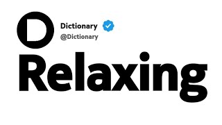 Relaxing Synonyms | Similar Words 