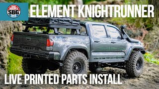 Element RC Knightrunner Printed Parts Install