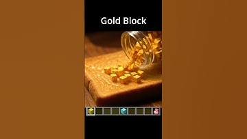 Minecraft ASMR Spreading Precious Blocks on a Toast!! #shorts #viralshorts #asmr #minecraft